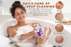 2 Pack African Net Sponge Exfoliating Body Scrubber Bath Sponge - Image 5