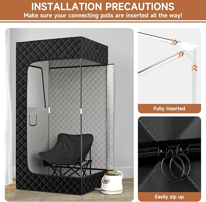Springspa Portable Steam Sauna Box - Image 7