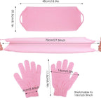 3-Pack Exfoliating Gloves Back Exfoliating Towel Back Washer - Image 2