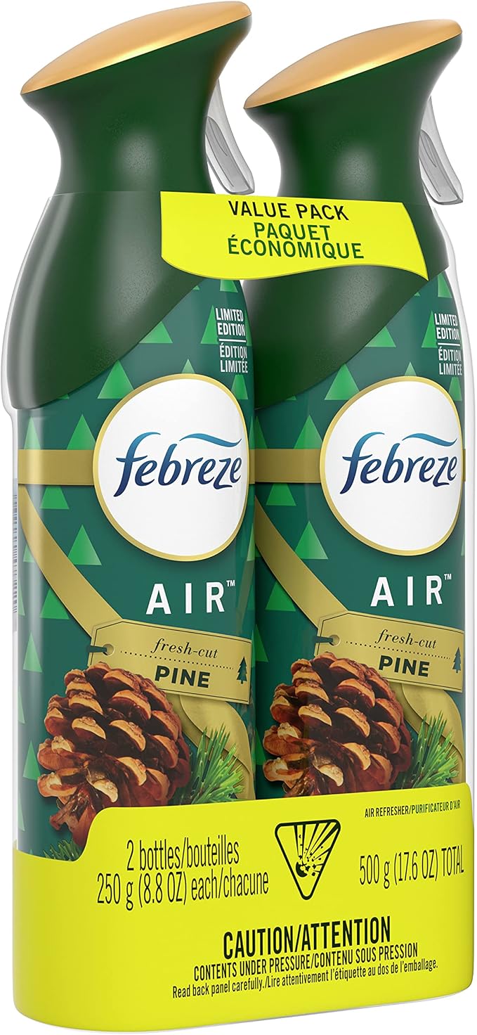 Air febreze Spray Fresh Cut Pine, Holiday Collection, 8.8 Ounces - Image 4