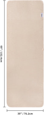 POLYTE 430 GSM Microfiber Oversize Quick Dry Lint Free Bath Towel, 60 x 30 in - Image 3