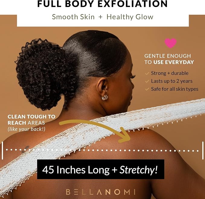 BELLANOMI African Exfoliating Net Sponge, Ethically sourced from Nigeria - Image 7