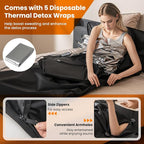 COSTWAY Infrared Sauna Blanket, Portable Full-Body Personal Sauna - Image 6