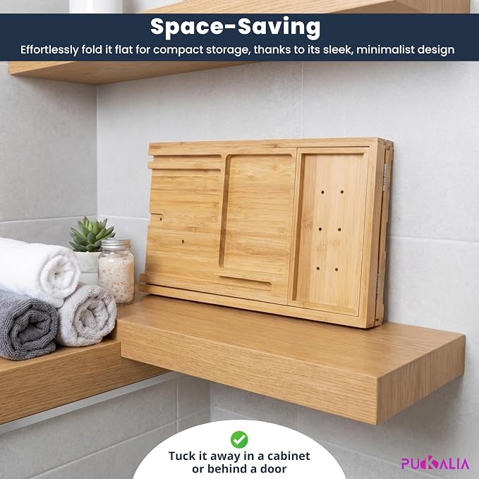 Bath Tray for Tub and Ergonomic Pillow Premium - Image 6