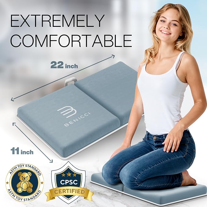 Comfortable Bath Kneeler and Elbow Kneeling Rest Pad - Image 2
