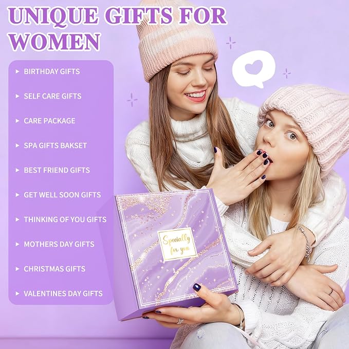 Gift Baskets for Women Birthday Gifts for Women Unique Get Well Gift for Woman - Image 8