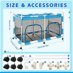 Briwooody 333 Gallon Pool Float Storage, Beach Balls - Image 2