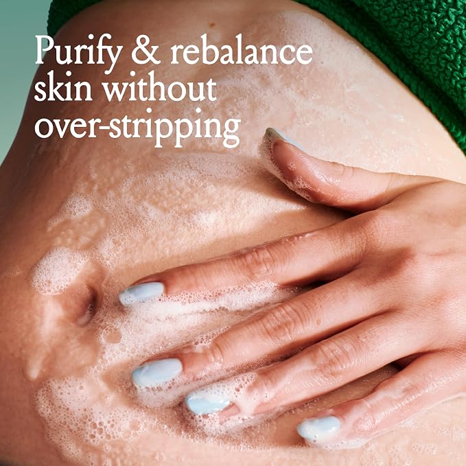 Billie Detox Purifying Womens Body Wash, 18 fl oz, Juicy Green Botanical Scent - Image 2