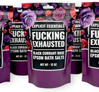 Explicit Essentials Black Currant Rose Epsom Bath Salts, Relaxation Blend - Image 7