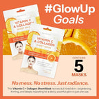 Skin 2.0 Vitamin C & Collagen Sheet Mask - Image 3