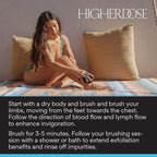 HigherDOSE Copper Dry Brushing Body Brush - Image 8