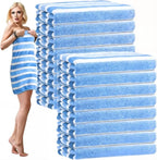 SmoothNovelty 16 Pack Microfiber Bath Towels Bulk 27'' x 60'' Oversized Size by SmoothNovelty