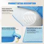 Shower Seat Cushion, Thickened Shower Chair Cushion 4D Air Fiber Material - Image 5