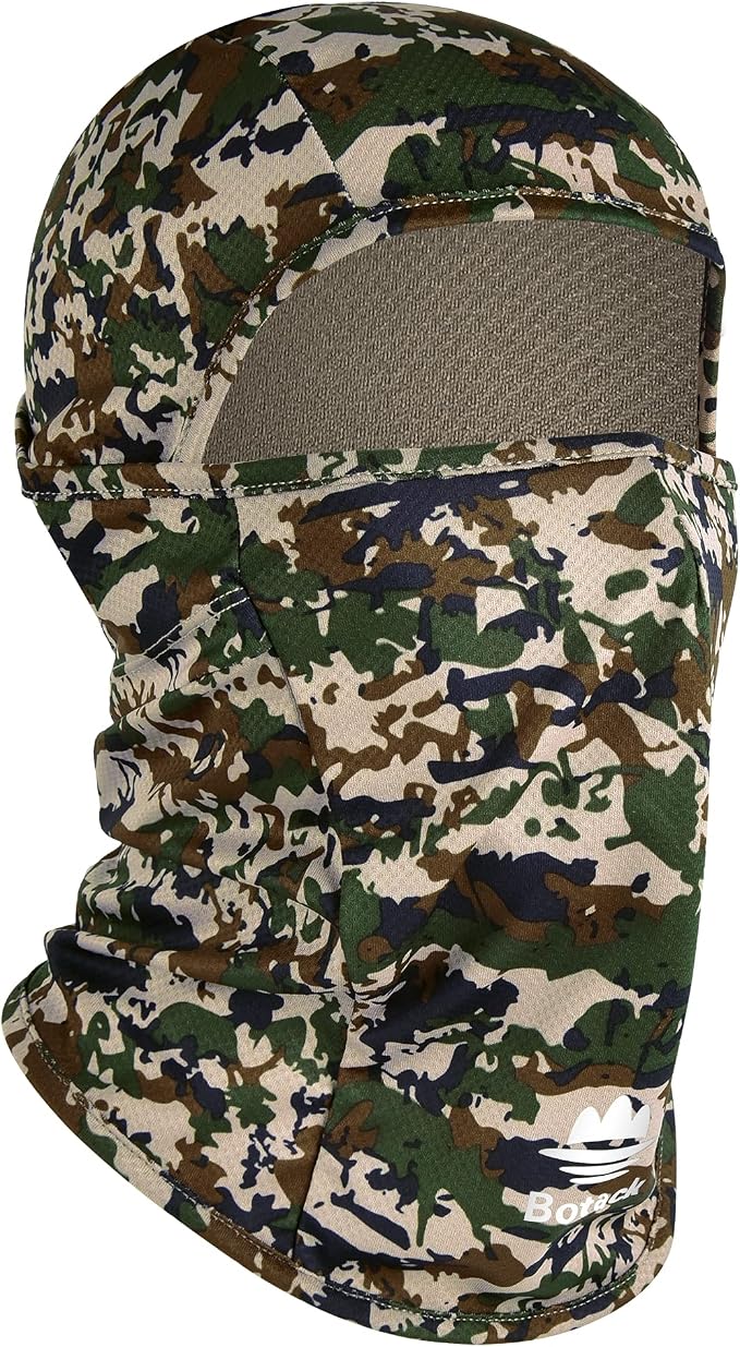 Balaclava Face Mask Sun UV Protection Breathable Full Head Mask by Botack
