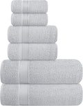 Elvana Home Ultra Soft 6 Pack Cotton Towel Set, Contains 2 Bath Towels 28x55 by Unknown