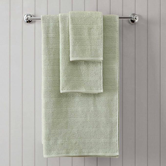 Martha Stewart - Bath Towels, Soft & Absorbent 100% Cotton Towels, Solid 500 GSM - Image 5