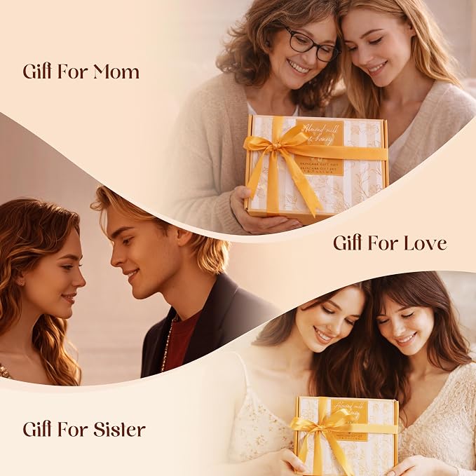 Birthday Gifts for Women, Almond Milk & Honey Relaxing Spa Gift Baskets for - Image 7