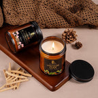 Magnolia & Sandalwood Scented Candles, Soy Candle - Image 4