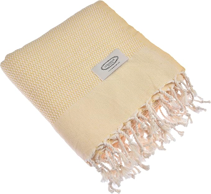Beach Towel | Cotton Beach Towels, Sand Free, Highly Absorbent, Quick Dry - Image 3