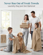 Casa Platino 12 Pcs Premium Cotton Towel Set - Image 4