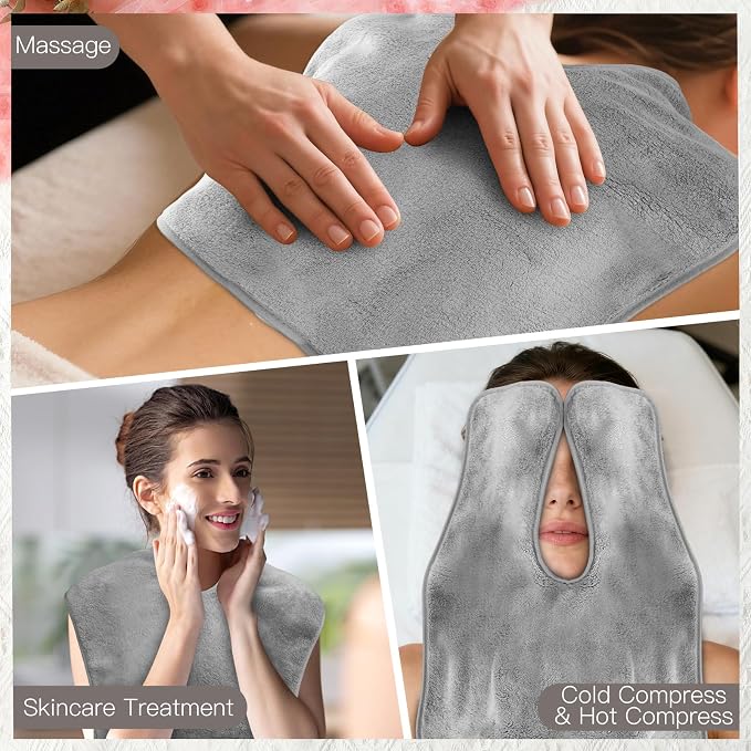 18PCS U-Shaped Microfiber Facial Towels - Image 6