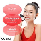 COSRX 15% Niacinamide Face Serum, 0.67 fl oz, Pore Minimizer Serum - Image 3
