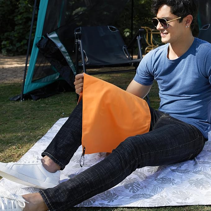 Rainleaf Microfiber Towel Perfect Travel & Gym & Camping Towel. Quick Dry - Image 6