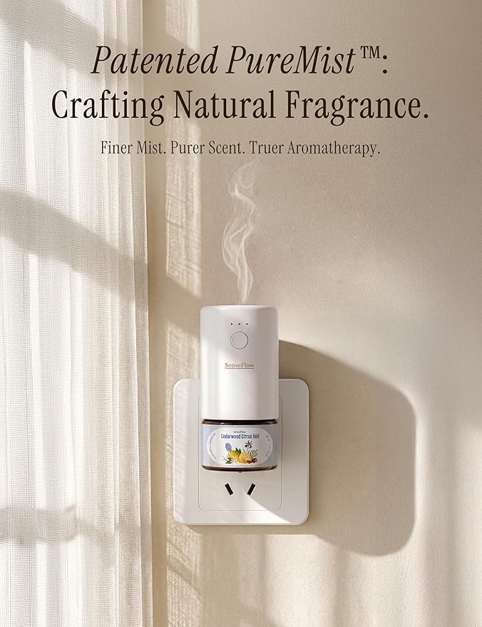Essential Oil Diffuser for Home, Smart Waterless Aromatherapy Diffuser SF101S - Image 2
