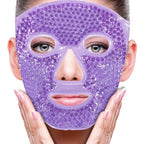 ZNÖCUETÖD Face Ice Mask Facial Ice Packs Gel Hot Cold Compress by ZN%C3%96CUET%C3%96D