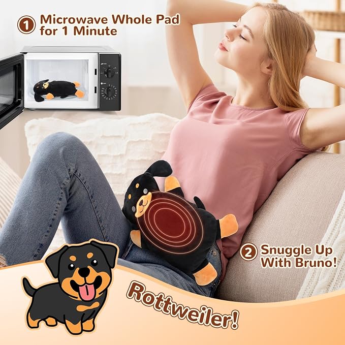 Microwave Heating Pad for Pain Relief, Back Pain, Neck Shoulder, Natural Heat - Image 2