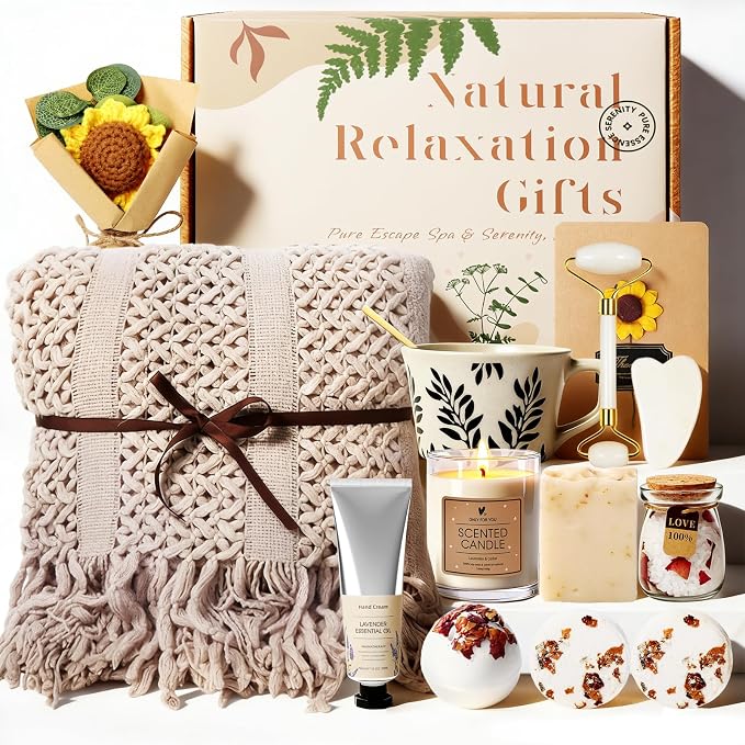 Birthday Gift for Women, Get Well Soon Self Care Package, Unique Spa Gift - Image 9