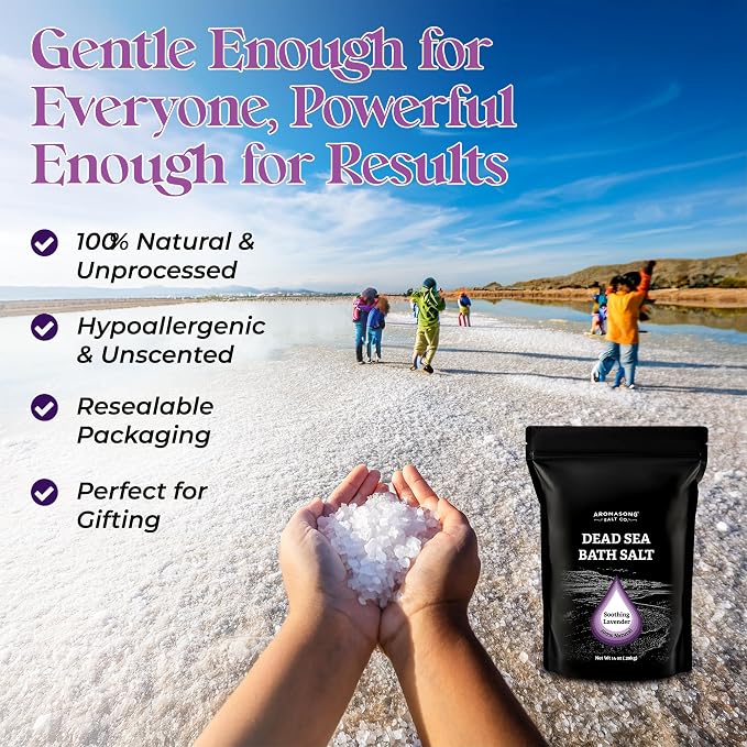 Aromasong Pure Dead Sea Salt for Soaking - Image 5