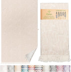 Premium Turkish Beach Towel – 100% Cotton, Quick Dry, Sand Free, Oversized 35” by MEBIENTOUCHEDELANATURE