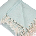 Personalized Embroidered Beach Towel | Throw Blanket, Easy Carry, Sand Free - Image 4