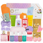 42 Pcs Mother's Day Gifts, Super Fruit Bath and Body Spa Gift Basket Set by RAROSAACCA