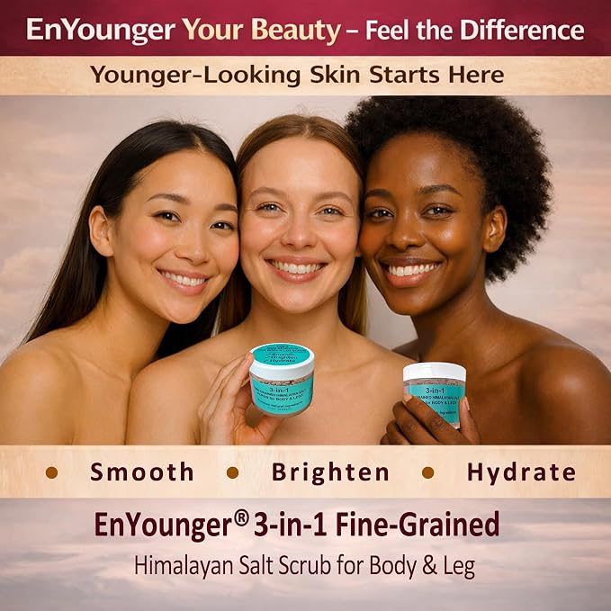 EnYounger™ 3-in-1 Fine-Grained Himalayan Salt Scrub - Image 9