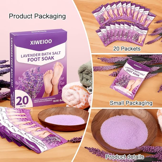 Foot Soak Salts with Epsom Salt - Image 2