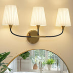 Bathroom Light Fixtures Over Mirror, 3 Light Vanity Light by Lanxithen