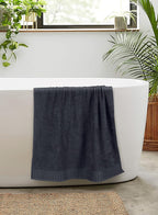 GLAMBURG 100% Cotton 2 Pack Oversized Bath Towel Set 28x55 Inches, Ultra Soft - Image 5