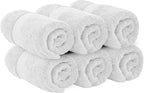 White Classic Luxury Silver Hand Towels - Image 3
