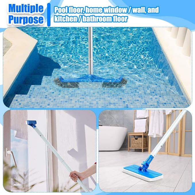 Tioncy 4 Pcs Pool Brushes Kit - Image 5