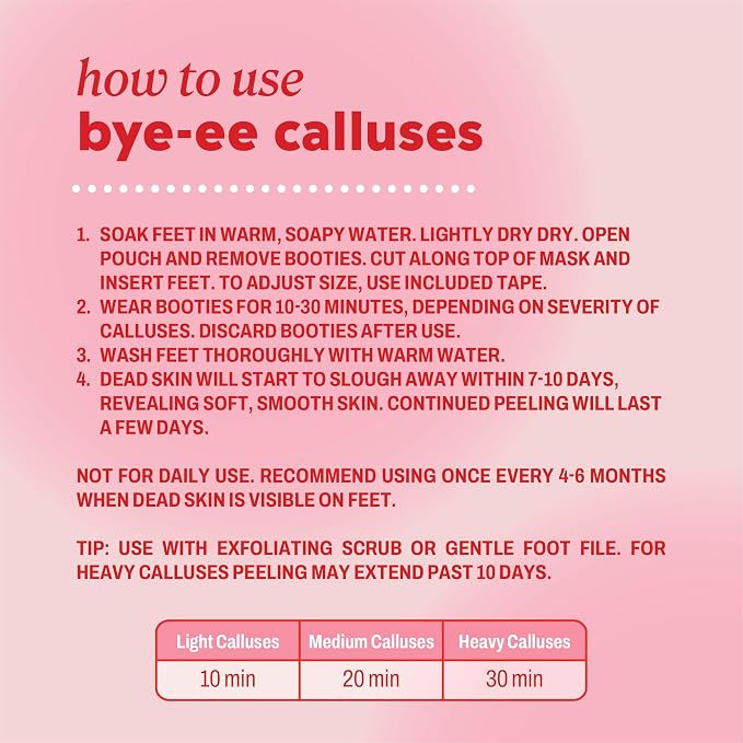 Onyx Professional Foot Peel Mask Callus Remover, 2 pack - Image 7