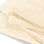 GLAMBURG Ultra Soft 3 Pack Cotton Towel Set, Contains a Bath Towel 28x55 inch - Image 2