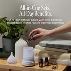 Cliganic Serenity Essential Oils Diffuser Set – Aromatherapy Humidifier - Image 6