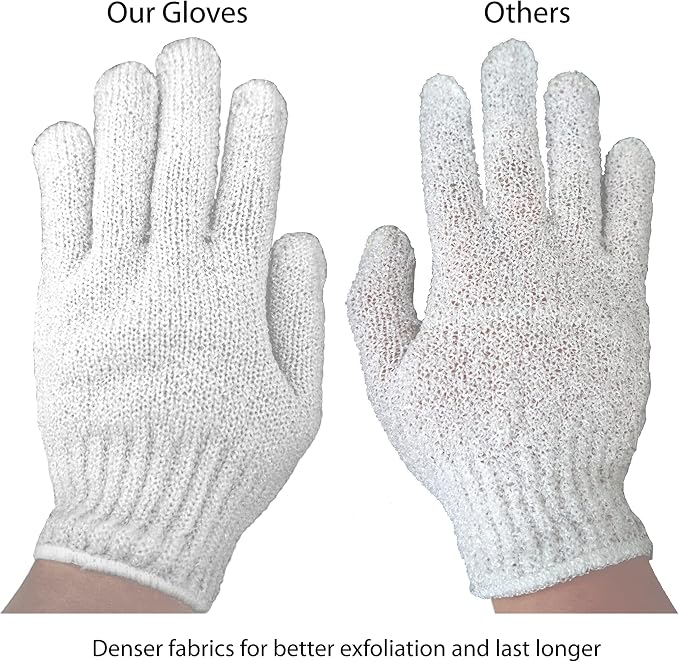 Aquasentials Exfoliating Bath Gloves - Image 2