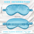 Coume 16 Pieces Silk Sleep Mask Eye Coverings - Image 2