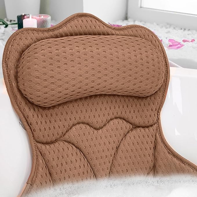 REEZEIVI Bath Pillows for Tub, Bath Pillow by REEZEIVI