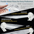 Filtered Shower Head with Handheld - Image 4