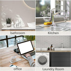 Set of 4 Bathroom Vanity Tray, Quick-Dry Diatomite Kitchen Tray - Image 6