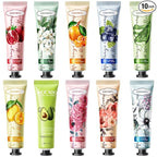 10 Pack Hand Cream for Dry Cracked Hands, Travel Size Moisturizing Mini Hand by BONNIECHOICE